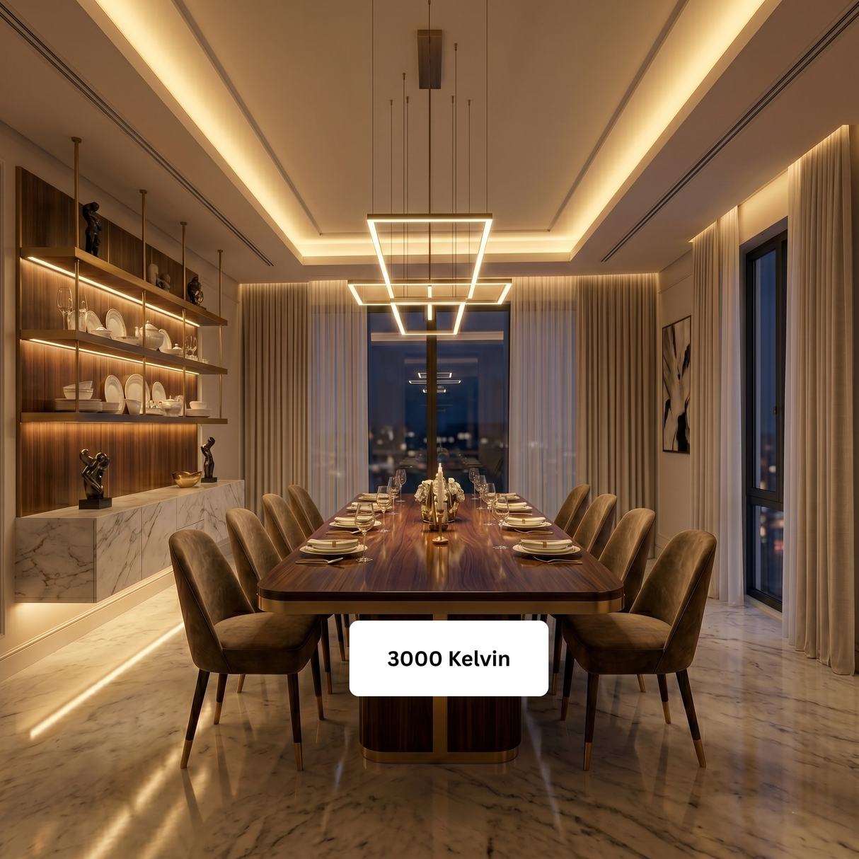 High Output 853 Lumens Per Foot LED Strip Lighting Kit: Includes strip light, driver, connectors, channel, and diffuser.