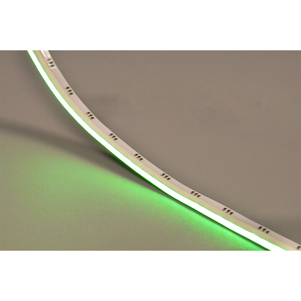 LED No Dot Side Emitting COB 16 Feet Long - 293 Lumens per Foot - 24V - 8mm Width - RGB
