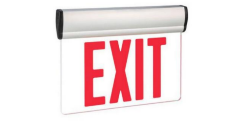 Onbulb Signature Series LED Exit Sign EdgeLit