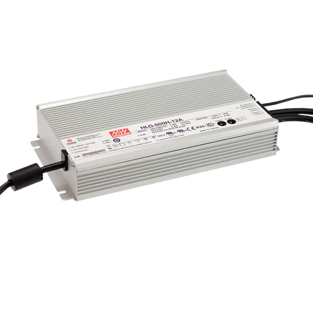 LED Meanwell Driver 600W 24V - (90-305V AC) - IP67 Waterproof