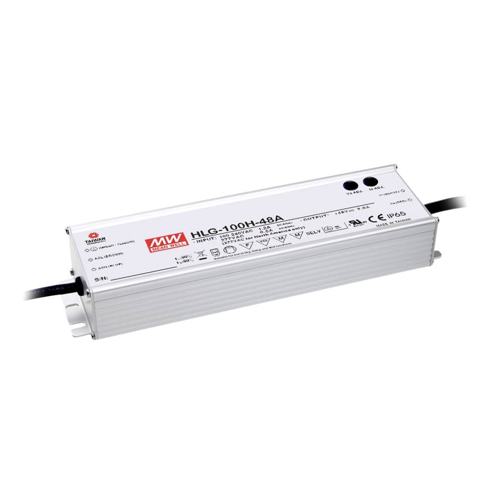 LED Meanwell Driver 100W 24V - (90-305V AC) - IP67 Waterproof