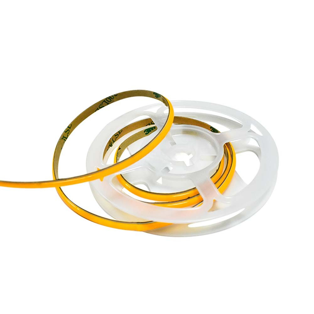 LED No Dot Tape Lights 16 Feet Long - 305 Lumens per Foot - 24V - 5mm Width- 2700K/3000K/4000K/6000K