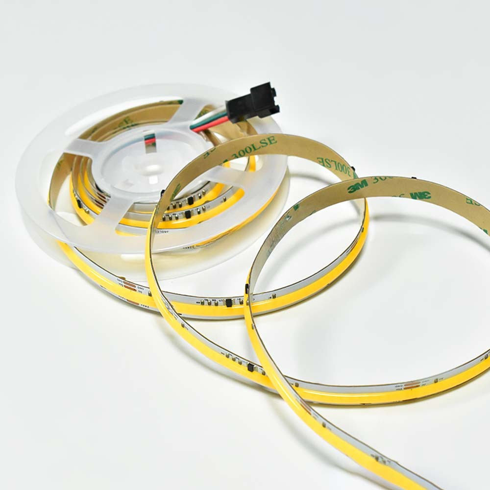 LED No Dot Pixel Tape Light 16 Feet Long - 24V - 10mm Width - 3000K/4000K/6500K