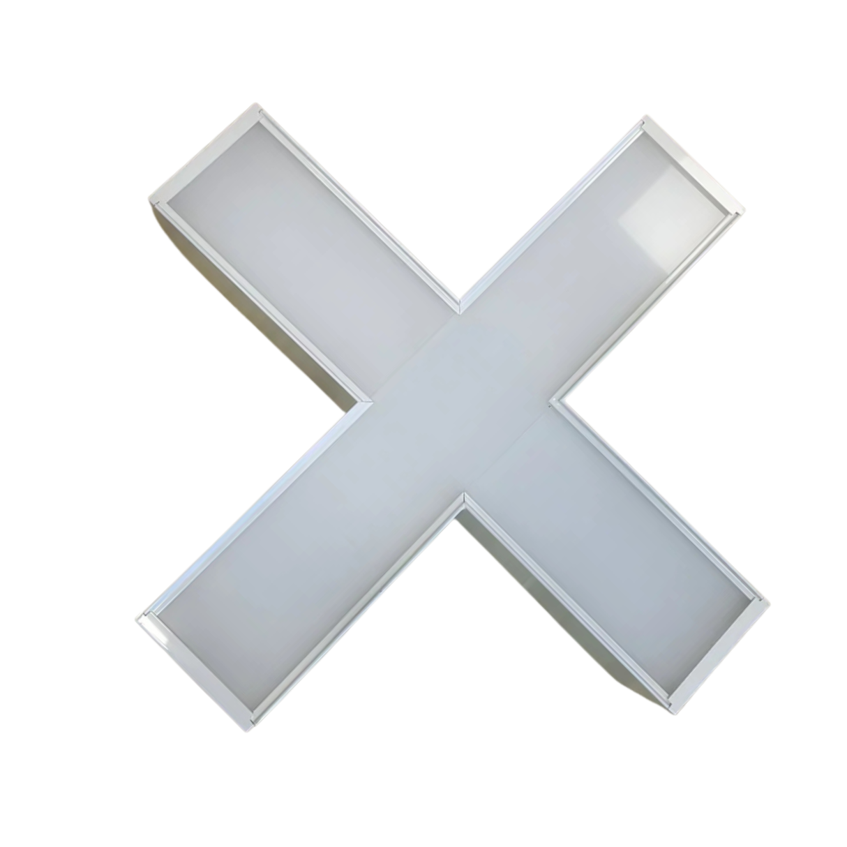 X Shape Joint LED Suspension Architectural Up & Down Joint Connector