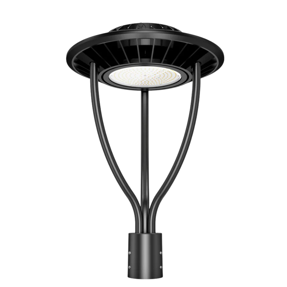 LED 150W Tri-Arm Post Top Light Adjustable Wattage & CCT (90W/120W/150 ...