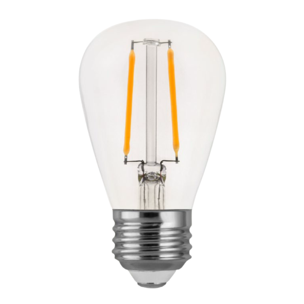 LED 2w S14 Bulb E26 Base Clear Filament Style 180lm (2700K) 120v