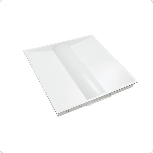 LED 2x2 ft 35W Center Basket Troffer - Emergency Back-Up Battery - ONBULBLED