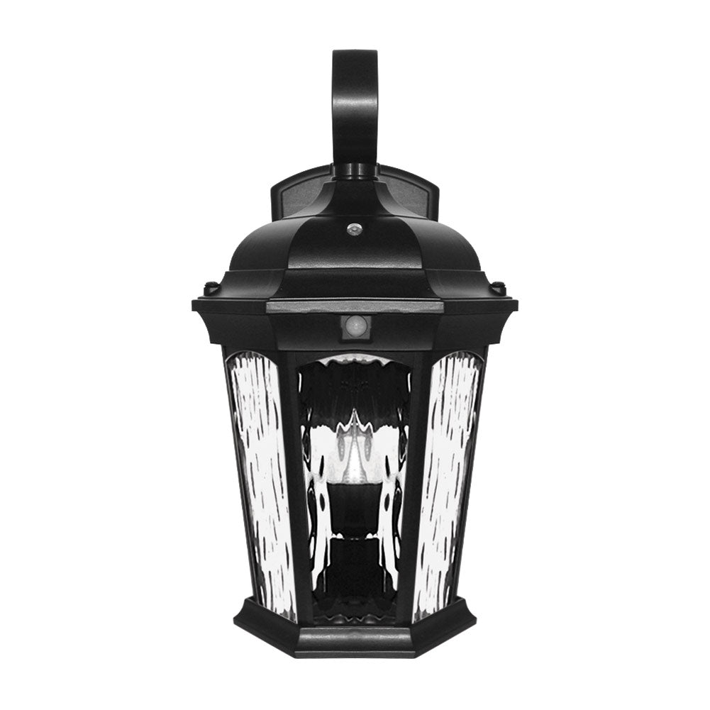 LED Outdoor Wall Lantern 12.5W Water Glass