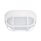 LED Outdoor Bulkhead Wall Light 6.2W Matte White