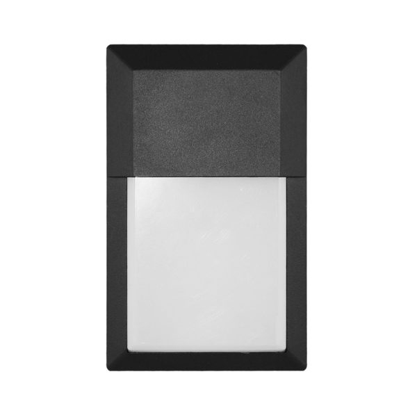 LED Outdoor Mini Wall Pack 12W with Dusk-to-Dawn Sensor