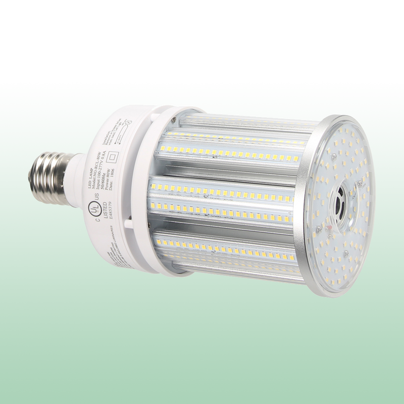 LED Corn Bulb with PC Cover 80W