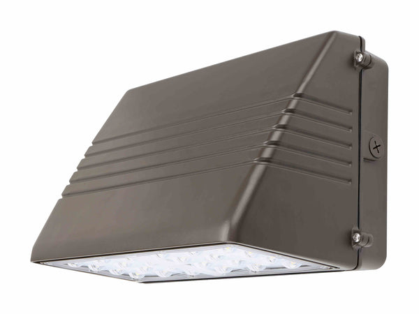 LED Full Cutoff Dimmable Wall Pack 27Watt 45Watt 70Watt 90Watt 135Watt - Color Temp 5000K - Photocell Option - PIR Sensor Option - Emergency Battery Backup Option