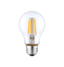 LED Filament A19 Bulb - Clear Glass- Dimmable - 6 Watt - 4000K -<br> Cool White - ONBULBLED