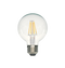 LED Filament G25 Bulb - Clear Glass- Dimmable - 4 Watt - 2700K -<br> Warm White - ONBULBLED