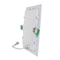 Led 4''in 9 Watt Square Ultra Slim Wafer Ceiling Light With CCT Tunable Switch 3000K/4000K/5000K