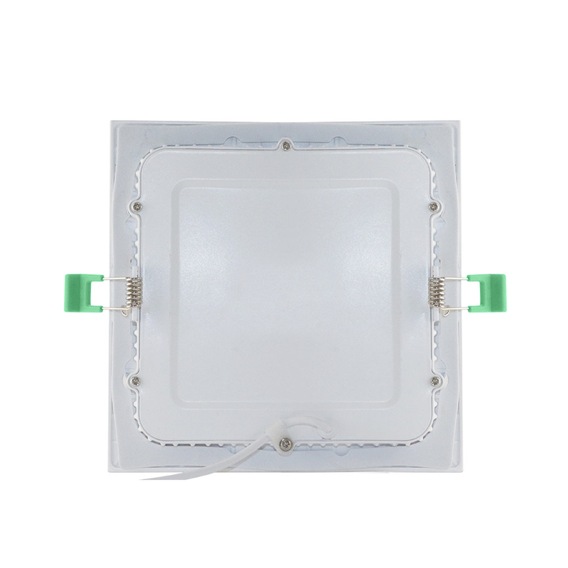 Led 6''in 12 Watt Square Ultra Slim Wafer Ceiling Light With CCT Tunable Switch 3000K/4000K/5000K