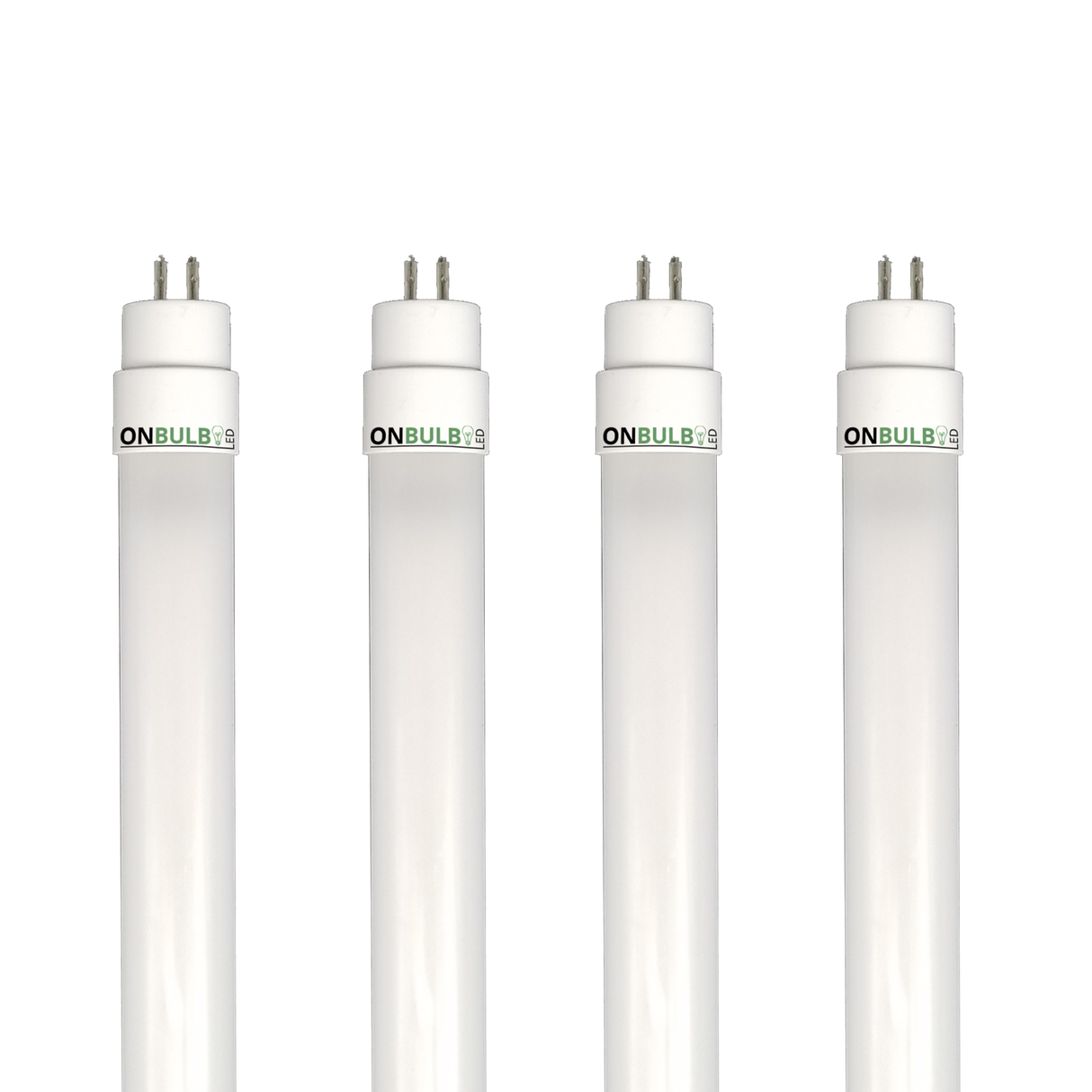 2 ft LED 10 Watt T5 Bulb - Plug&Play - High Output - 24W  Replacement - 1,600lm - 4 Pack ($14.50 per bulb) - ONBULBLED