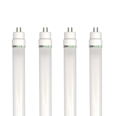 2 ft LED 10 Watt T5 Bulb - Plug&Play - High Output - 24W  Replacement - 1,600lm - 4 Pack ($14.50 per bulb) - ONBULBLED