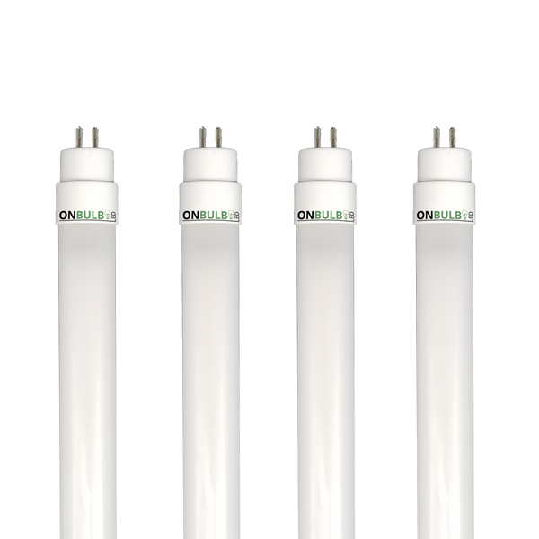 3 ft LED 12 Watt T5 Bulb - Plug&Play - 21W Replacement - 1,550lm -<BR> 4 Pack ($15.50 per bulb) - ONBULBLED